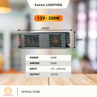 Power supply 12V & 24v 60W 100W 150W 200W Strip Light Power Supply Driver Strip Light Powe Supply