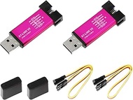 2 x ST-Link V2 emulator, supports automatic update, supports download and debugging of STM32 SWD and