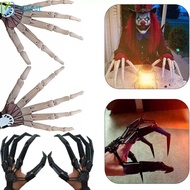 TEENI Halloween Articulated Fingers, Halloween Scarry Fake Fingers 3D Articulated Finger, Skeleton H