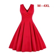 plus size dinner dress S-4XL