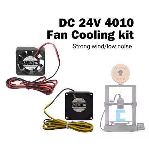 Creativity 4010 Blower Fan/ Axial Fan 12V 24V 4010 Axial Fan Cooling Parts DC Turbo Blower Fan For E