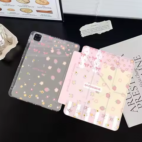 Anti-Bending 3+Y Fold Case For Redmi Pad Pro 12.1 Redmi Pad SE 11 inch Xiaomi Pad 5/6/7 11 inch Redm