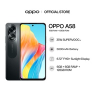 [New Arrival] OPPO A58 Smartphone l 6RAM+128GB ROM l 33W SUPERVOOC l 5000mAH l 6.72 FHD+