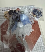 第五人格 白情亞克力立牌加徽章 愚人金