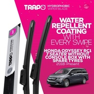 Trapo Hydrophobic Car Wiper Blade Honda Odyssey RC1 (7 Seater) Without Console Box With Spare Tyres 