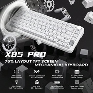 ATTACK SHARK X85 Pro Wireless Mechanical Gaming Keyboard With TFT Screen & Knob Hot-Swappable BT5.1/