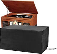 TXEsign Record Player Dust Cover Compatible with Victrola Nostalgic 6-in-1//Nostalgic 7-in-1/Nostalg