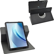LiuShan Compatible with DOOGEE U13 case,DOOGEE Tab E3 Pro case,360 Degree Rotation Stand PU Cover fo