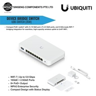 Ubiquiti UniFi Device Bridge Switch UDB-Switch 8 Port PoE+ WiFi 7 Multi-Gig Gateway with 10G + 2.5G 