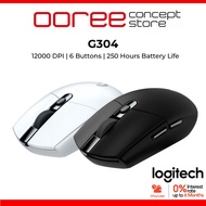 LOGITECH G304 WIRELESS GAMING MOUSE WITH HERO SENSOR / 12000 DPI / LIGHTWEIGHT / 6 PROGRAMMABLE BUTT