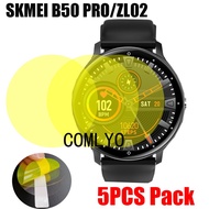 For SKMEI Smart Watch ZL02 B50P Screen Protector Soft Film Ultra Thin Cover HD TPU Scratch Resistant