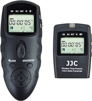 JJC Wireless Intervalometer Timer Remote Control Shutter Release for Canon EOS R5 R3 5D Mark IV III II 6D Mark II 7D Mark II 5Ds R 1Dx Mark III II 1Ds Mark III II 50D 40D 30D 20D and More Canon Camera