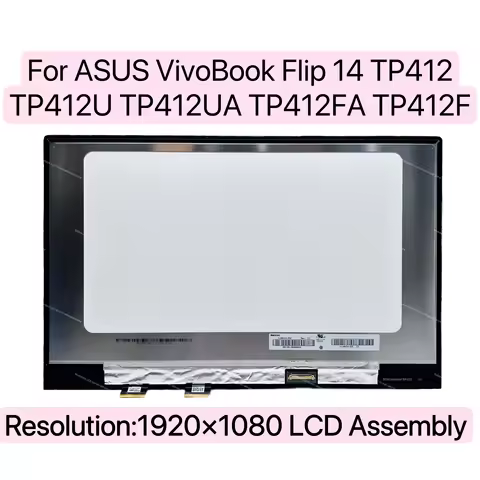 LCD Touch Screen Replacement Assembly For ASUS VivoBook Flip 14 TP412 TP412U TP412UA TP412FA TP412F 