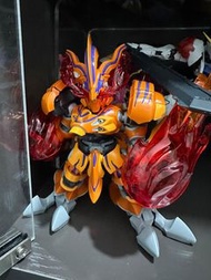 已砌 素組 紙箱戰機 lbx 路西法&炎魔神 有骨架版