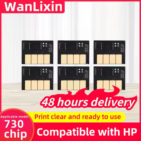 300ml for HP 730 cartridge chip for HP730 DesignJet T1600 T1600dr T1700 T1700dr T2600 T2600d P2V68A 