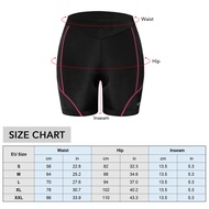 Lixada Women Bike Padded Shorts Cycle 3D Underwear Bicycle Padding Riding Biking