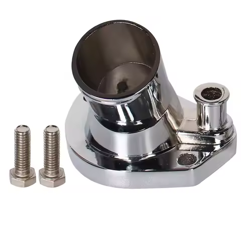 Water Neck For Ford Chrome Thermostat Housing 260 289 302 347 351W O Ring SBF SB