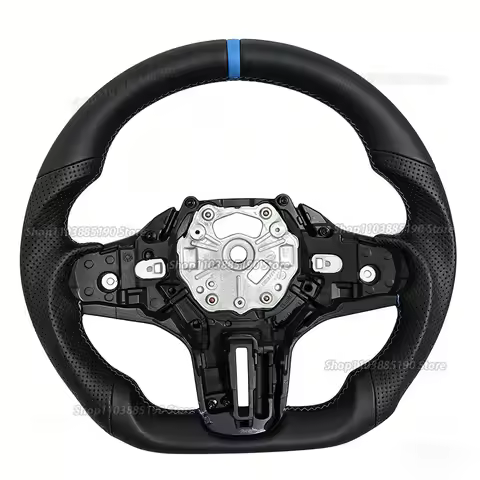 Heated Steering Wheel For BMW G30 G20 G01 G02 G05 G06 M4 M5 F90 M8 X3M X4M X5M F40 F44 F97 F98 Leath