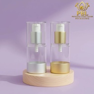 AIRLESS PUMP BOTTLE 20 ELIPSML 20ML SERUM & LOTION PUMP BOTTLE/ 20ML ACRYLIC BOTTLE/