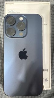 Apple iPhone 15 Pro 藍色鈦金屬 香港版