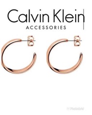 聖誕禮物 🈹CK Calvin Klein 玫瑰金耳環 Rose gold Earrings