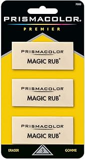 Prismacolor 70503 MAGIC RUB Art Eraser Vinyl 3/Pack