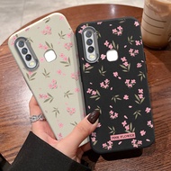 Pink Flower Phone Case Casing For VIVO Y17 Y15 Y12 Y12i 1901 1902 1904 Y3S Y15S Y15A Y17S Y19 U3 Y5S