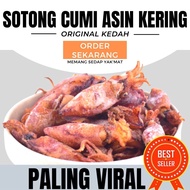 100g Sotong Cumi Asin Kering Gred Premium Tanjung Dawai | Dried Salted Baby Squid | Halal Muslim Mad