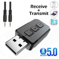 (store6) Vikefon USB Bluetooth 5.0 Transmitter Receiver Audio Adapter - RT02