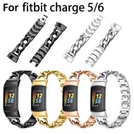 Chain Watch Strap For Fitbit Charge 6 Strap Metal Fitbit Charge 5 Strap Smart watch Fitbit Charge6 S