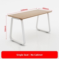 DANBIYIN | Screen Partition White Steel Office Table For 4 People