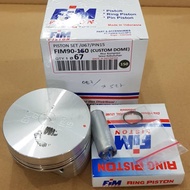 Raw Piston kit mio, cbr150old, tiger fim90 65.5mm 66mm 66.5mm 67mm 67.5mm 68mm mio piston ring
