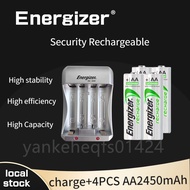 Energizer AA2450mAh AAA900mAh 4 Slots Battery Charger Battery available Spot goods double a battery 