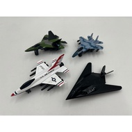 [Toy Brother Sister] Alloy Pull Back Airplane Four-In-One Set (F15/F16/F35/F117) Model Toy