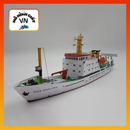 OGS Explora Ocean Research Ship Assembly Paper Model