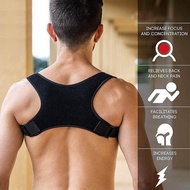 【NATA】 Spine Posture Corrector Back Support Belt Shoulder Bandage Back Spine Posture Correction Humpback Band Corrector Pain Relief