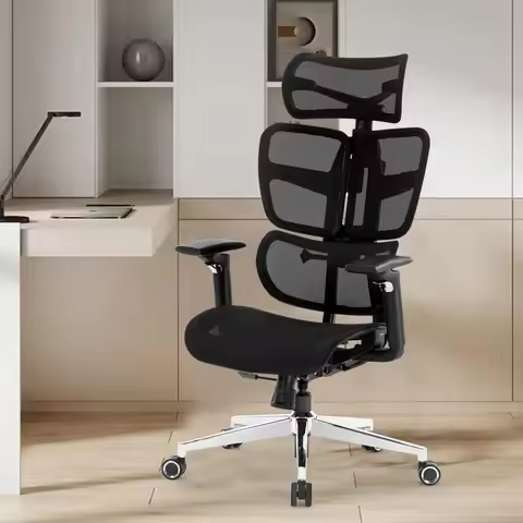 Office Chair Ergonomic Desk Chair, Big and Tall Mesh Computer Chair with Adjustable Lumbar Support, 