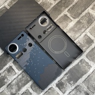 ใหม่แม่เหล็ก Kevlar Aramid Fiber เคสโทรศัพท์สําหรับ Nubia Z70 Ultra 600D ฝาครอบป้องกันกรณีอุปกรณ์เสร