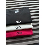 ALO's Premium Quality Tshirt 100 Prcnt Cotton,perfect Fit for Your Daily Ootd, Unisex, Round Neck T 