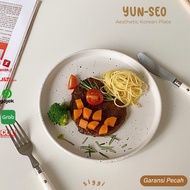 [siggi] YUN-SEO Korean Aesthetic Plate Korean Aesthetic Plate/ Korean Ceramic Plate/ Aesthetic Plate