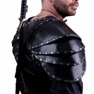 Medieval Viking Knight Shoulder Chest Armor Set Steampunk Breastplate Cuirass Gothic LARP Pauldrons