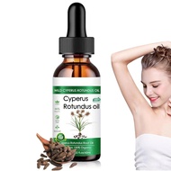 Cyperus Rotundus Oil - Cyprus Oil Natural Nut Grass Oil for Reducing Body Hair Growth, Natural Cyper