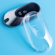 Slim Car Key Fob Case Cover Keychain For Mercedes Benz C200 C300 C43 AMG E200 E350 E450 S500 S580 GL