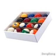[Dong] 16Pcs Mini Billiard Balls Pool Table Balls Kids Toys for Game Rooms Leisure