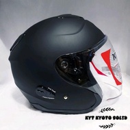 HELM KYT KYOTO HITAM DOFF 100% ORIGINAL