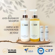 [YU PLUS] For Dandruff/Sensitivity Issues/Hair Flakes/Itchiness - Calendula Extract Shampoo + Amino 