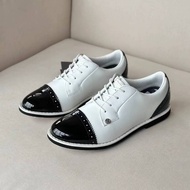 GFORE Women’s Golf Shoes | Silver Toe | Waterproof | Anti-Slip | G4 Skull Design | Kasut Golf Wanita