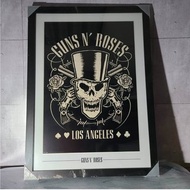 【槍與玫瑰】Guns N Roses (Los Angeles) 70x50cm 含框海報