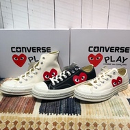 CDG Play Converse Chuck Taylor All Star 70 Rei Kawakubo Canvas Shoes
