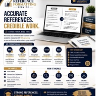 Reference & Citation Formatting Service